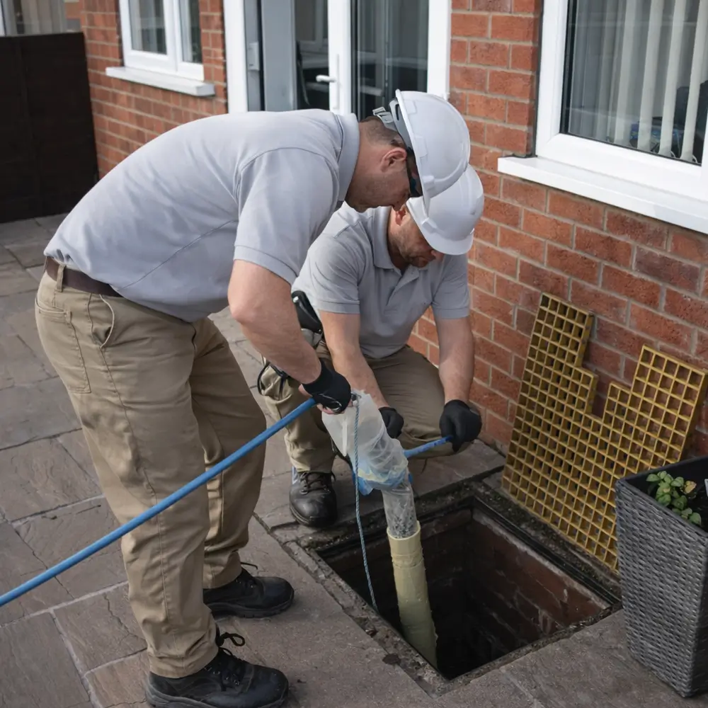 Blocked drain repair service in Brixton